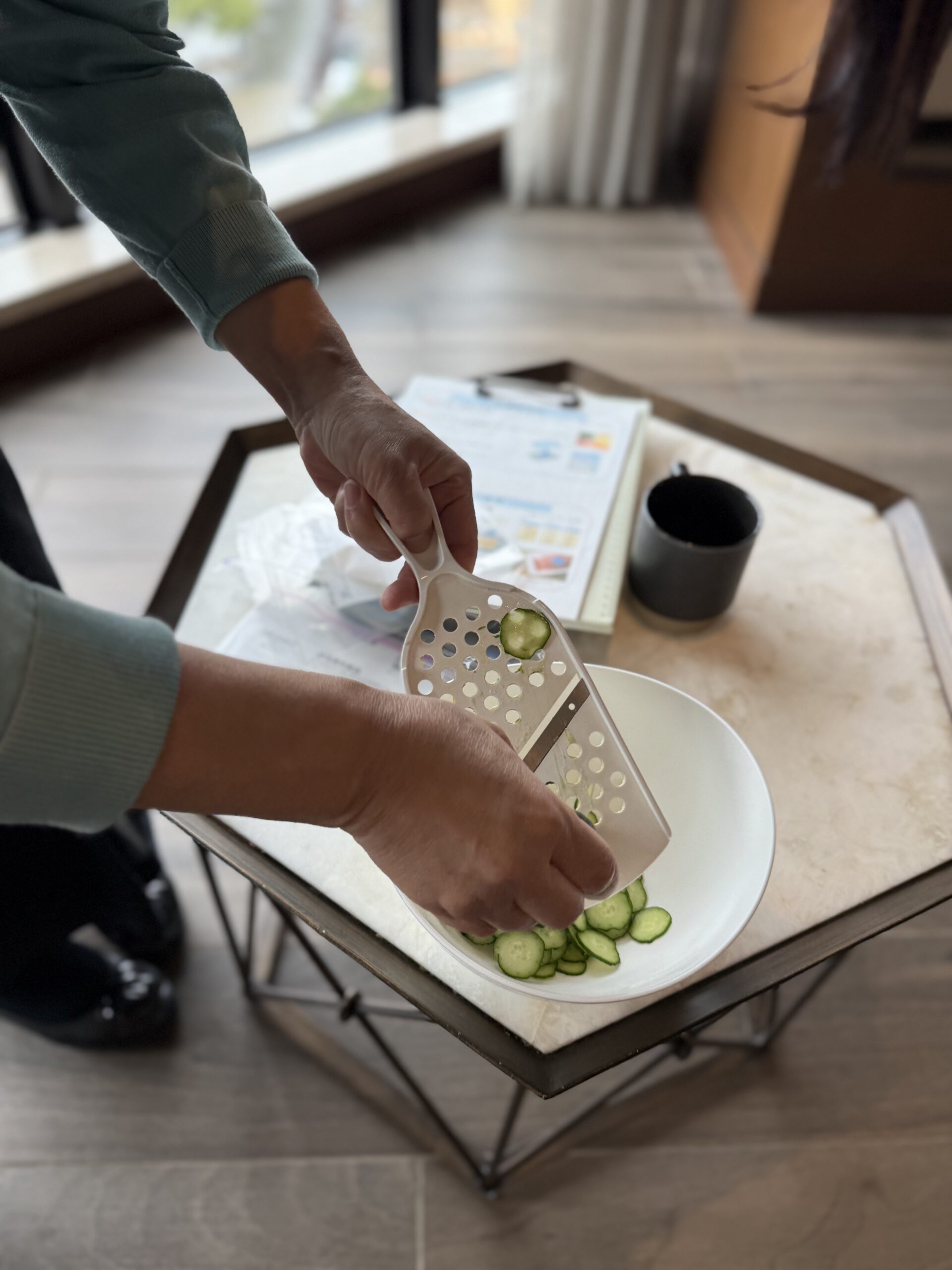 野菜の冷凍術講座